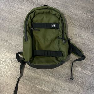 Nike SB olive green backpack